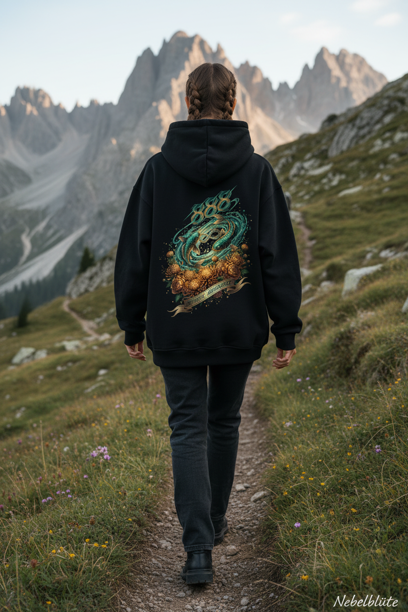 ANGEL NUMBERS 888 - Schwarz Backprint