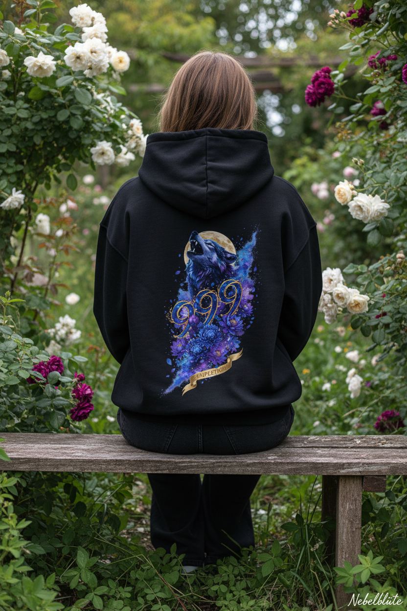 ANGEL NUMBERS 999 - Schwarz Backprint