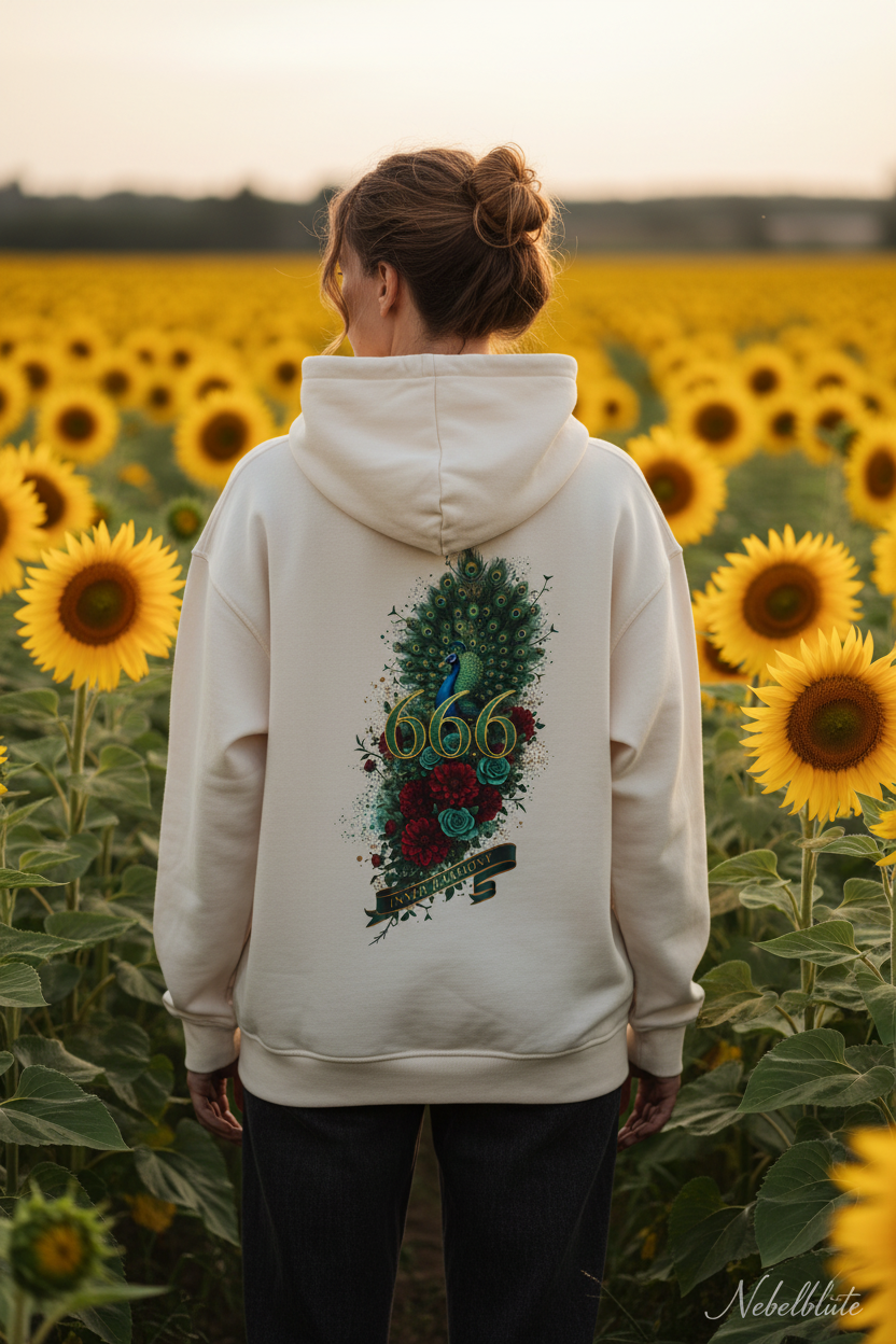 ANGEL NUMBERS 666 - Natural Raw Backprint