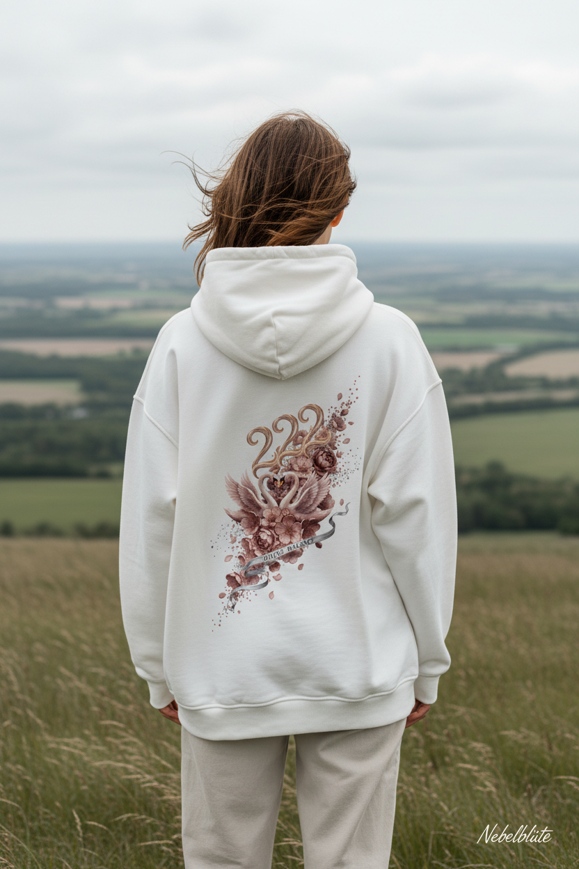 ANGEL NUMBERS 222 - Weiß Backprint